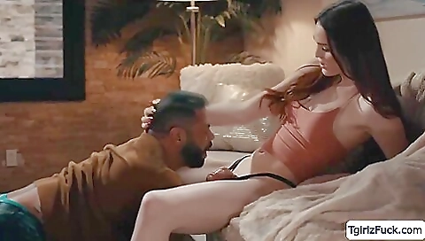 Big boob brunette pornstar in incredible big tits adult clip