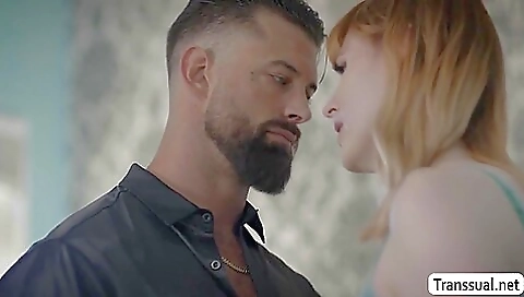 Sexy red head lusty tgirl lianna lawna is a very hot babe