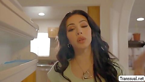 Big tits brunette milf gets her ass licked and fucked