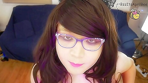 Beautiful brunette is fucking herself with a vibrator