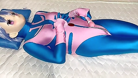 Busty sex goddess is playing with toys